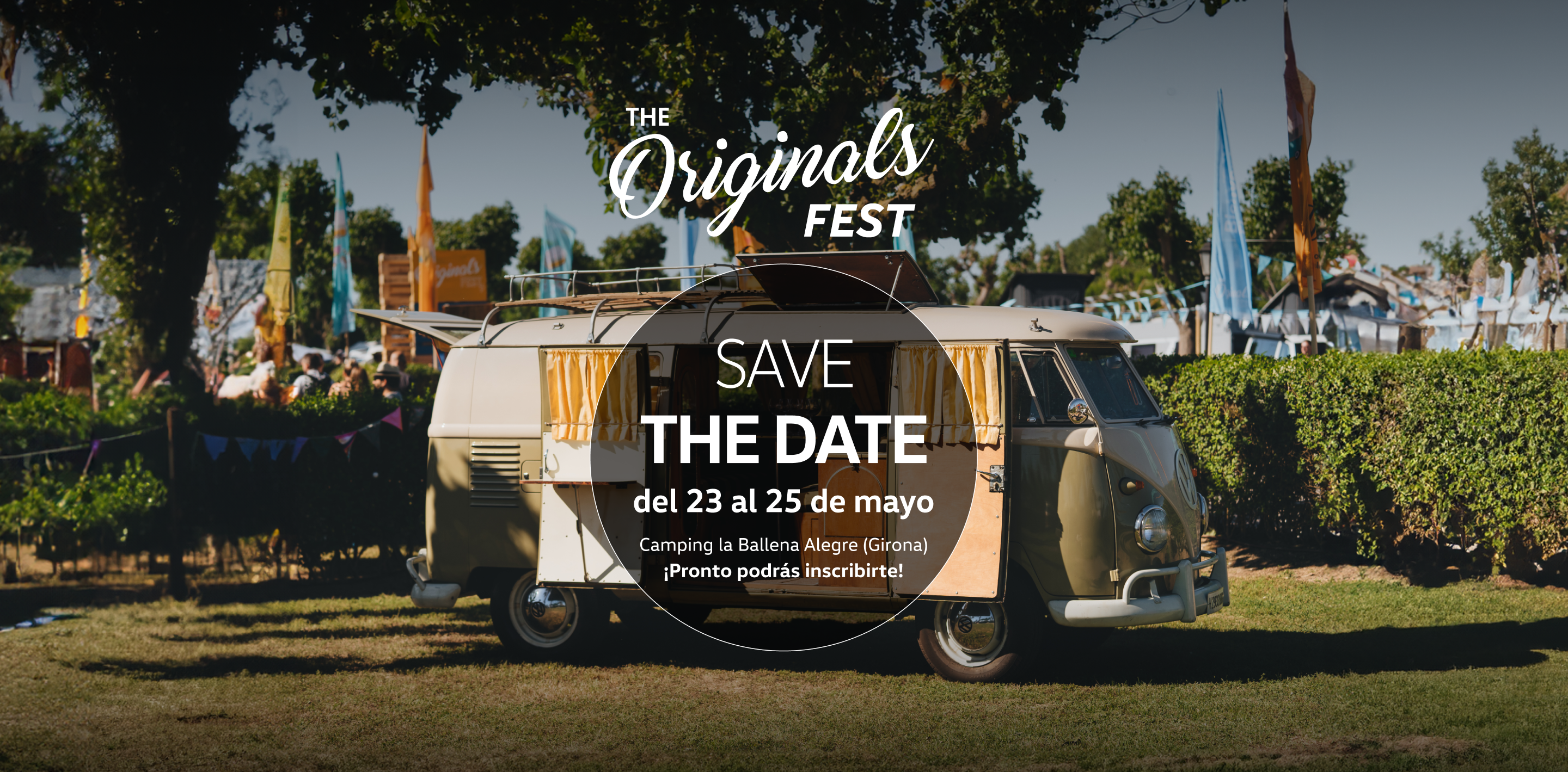 The Originals Fest - Volkswagen event with vintage van